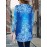 Plus Size, Chic Plus Size Women's Full-Body 3D Digital Print Cardigan Jacket - Long Sleeve Open Front Sweater Coat, Spring/Fall Outerwear for Blouses, Skirts & Jeans (Machine Washable)