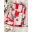 [Elegant Casual Cardigan] Women's Newspaper Print Long Sleeve Lapel Suit with Lining, Elegant Casual Vacation Business Professional Cardigan Jacket, Suitable for All Seasons