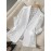 Women'S Lightweight Blazer - Elegant H-Silhouette Office Jacket, Non-Stretch Fabric, Three-Quarter Sleeve Blazer for Women, Professional & Casual Outfits (Spring/Fall/Summer) - Easy-Care Business Coat, Spring Summer Wear, Lace Trim Detailing, Fall Wardrobe, Breathable Material, Working Women